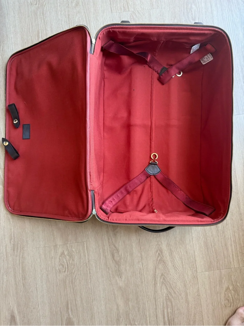 Louis Vuitton Brown Damier Ebene Rolling Carry-On